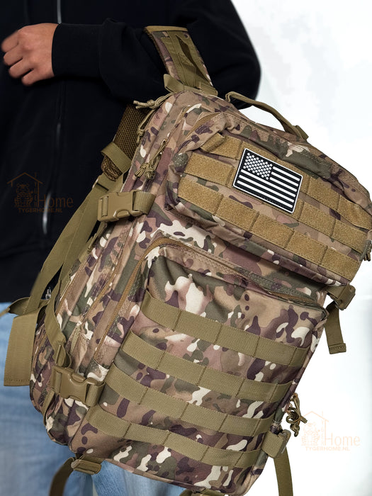 Rugzak Tactische Tas Wandelrugzak en Legertas voor Outdoor, Survival, en Kamperen