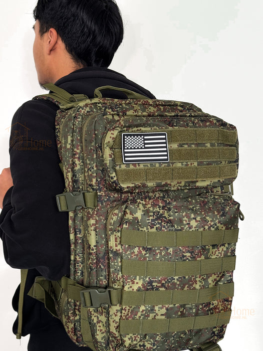Rugzak Tactische Tas Wandelrugzak en Legertas voor Outdoor, Survival, en Kamperen