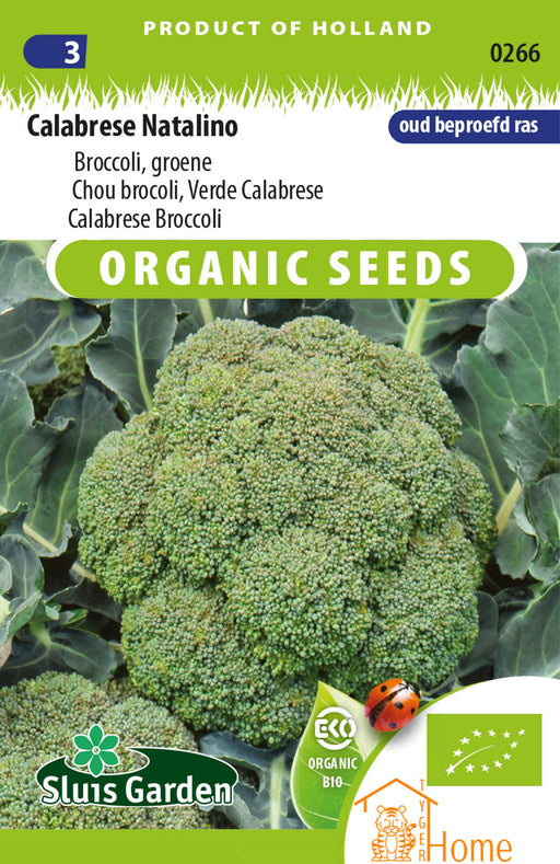 Calabrese Natalino Broccoli Groene Zaden: Kweek voedzame, heerlijke en knapperige broccoli in je eigen tuin. Perfect voor gezonde en smaakvolle maaltijden.