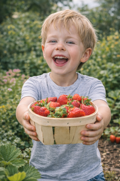 Aardbei Grandian F1 | Grootvruchtige doordrager | Zoete, sappige vruchten uit eigen tuin