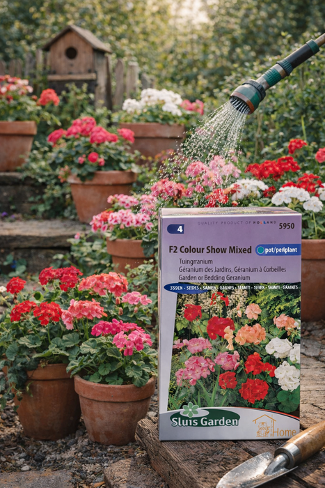 F2 Colour Cocktail Mix Vlijtig Liesje Zaden - F2 Colour Cocktail Mix Busy Lizzie Seeds - F2 Mélange Couleurs Cocktail Impatiens Graines