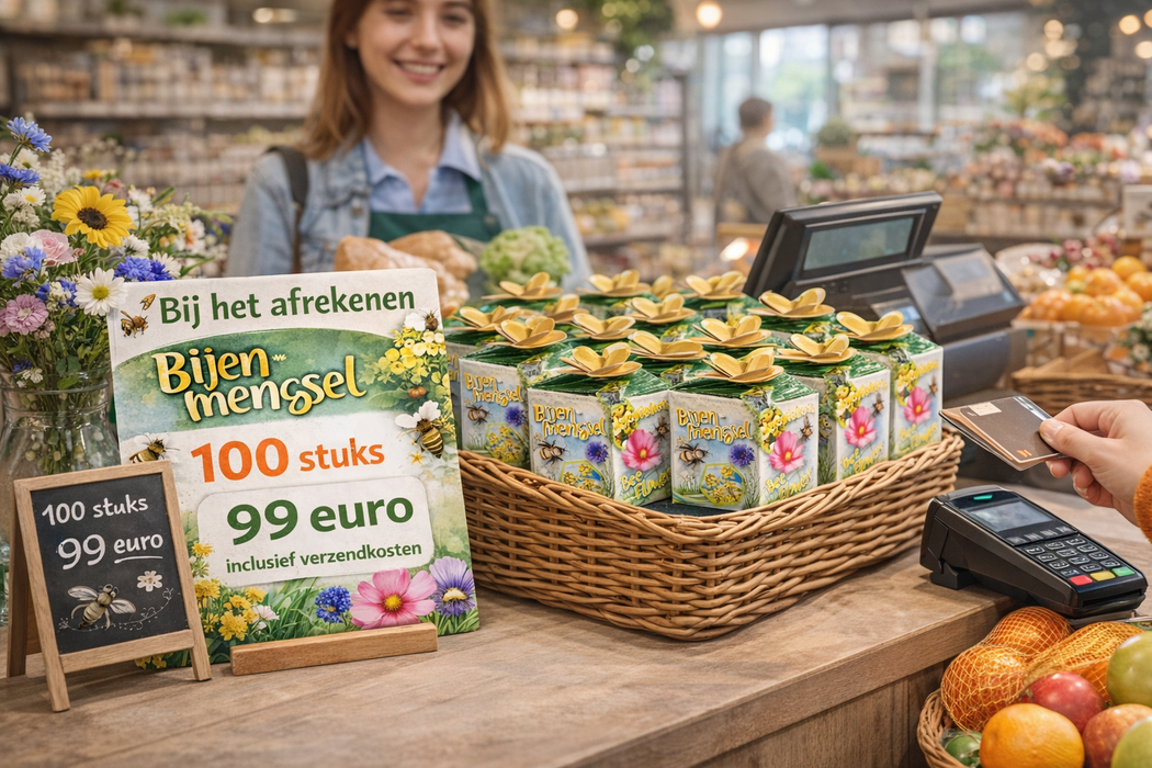 100 stuks Bijenmengsel Bloemzaden – €99 incl. verzendkosten | Bee Flowers zaadmix