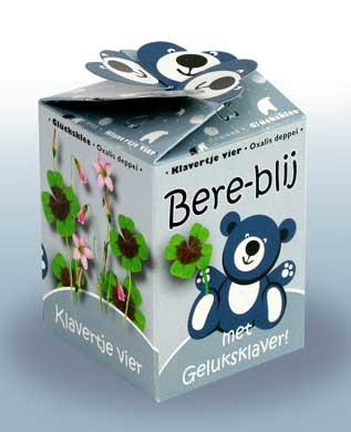 50 stuks Bere-blij met Geluksklaver – Klavertje Vier blauw (Oxalis)