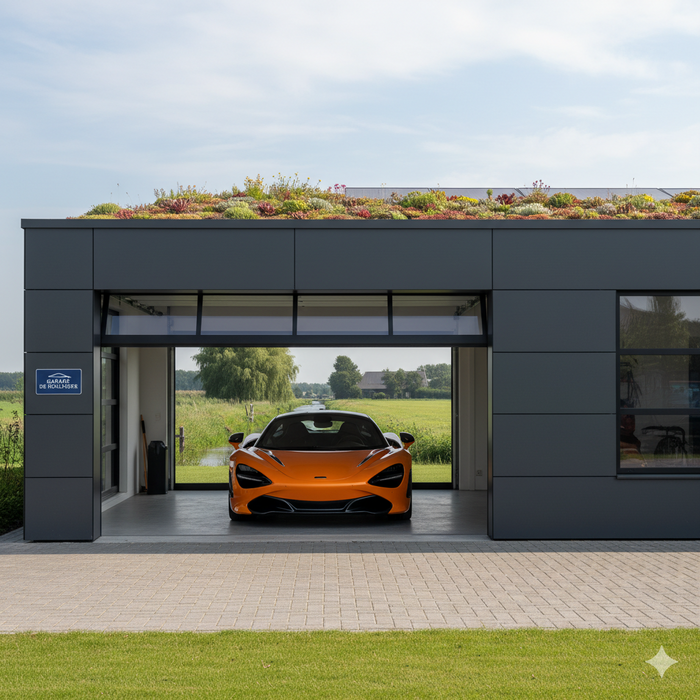 Leichtgewichtiger Sedumdach 10m² – Fertiges Gründach System für Flachdach – Sedum Dach Komplettpaket