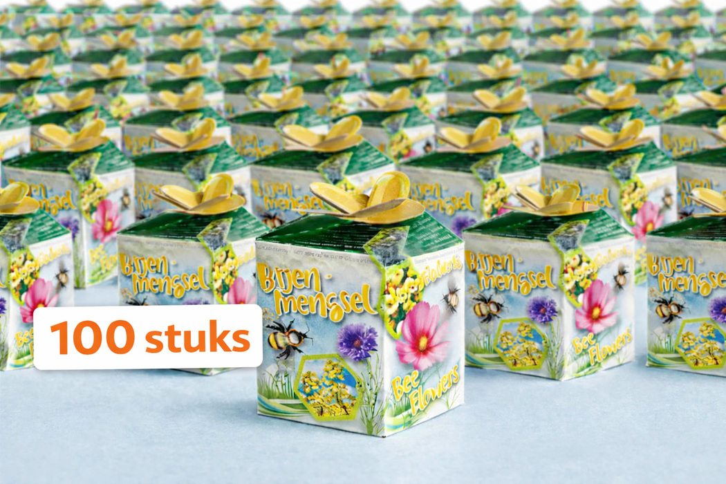 100 stuks Bijenmengsel Bloemzaden – €99 incl. verzendkosten | Bee Flowers zaadmix