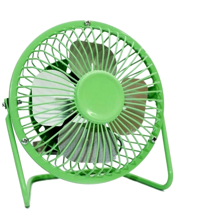 Mini Ventilator USB - Compact en Draagbaar - Stil en Krachtig - USB Aangedreven - Ideaal voor Bureau, Thuis en Reizen - Geen Batterijen Nodig