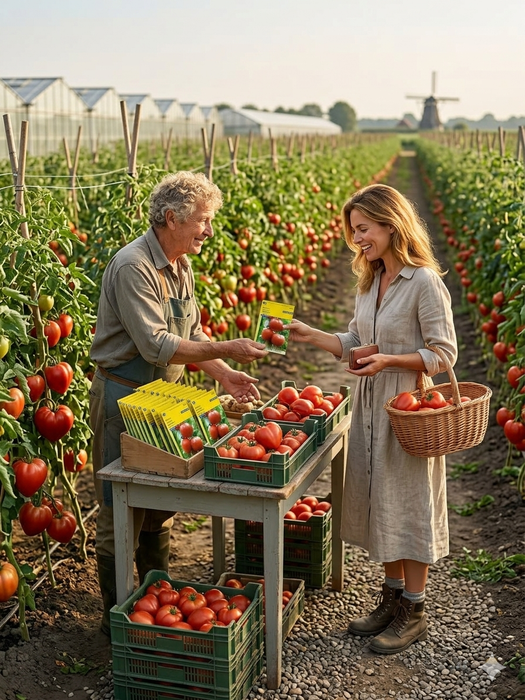 Oxheart Tomaat Zaden: Kweek Heerlijke, Sappige Tomaten met Zoete Smaak en Vlezige Textuur voor Salades, Sauzen, Sandwiches en Mediterrane Gerechten