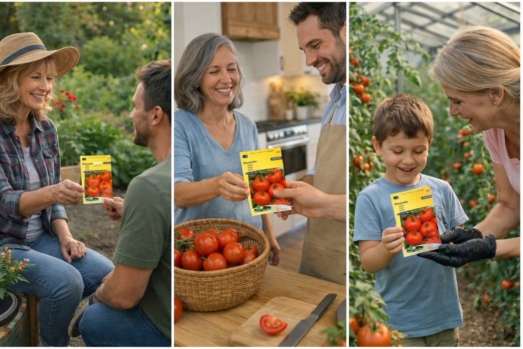 Moneymaker Tomaat Zaden: Kweek Heerlijke, Sappige Tomaten met Zoete Smaak en Stevige Textuur voor Salades, Sauzen, Sandwiches en Mediterrane Gerechten"