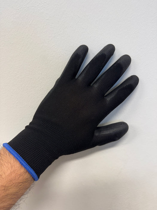 Schwarze Gartenhandschuhe – Atmungsaktiv, strapazierfähig und komfortabel (S bis XL)