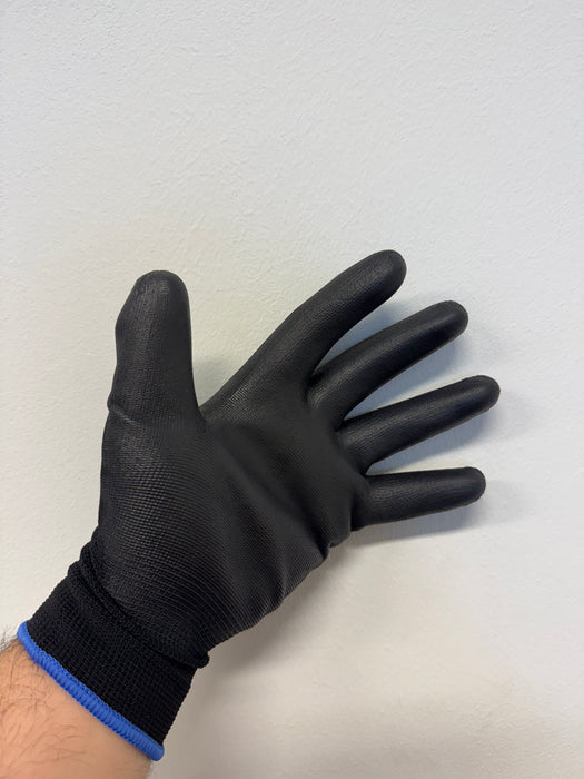 Schwarze Gartenhandschuhe – Atmungsaktiv, strapazierfähig und komfortabel (S bis XL)