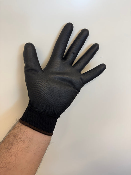Zwarte Werkhandschoenen met Grip – Antislip Nitril Coating, Ademend & Slijtvast M