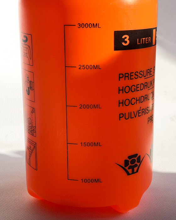 Hogedruk plantenspuit – 3L drukspuit voor tuinonderhoud, plantenverzorging en schoonmaak taken