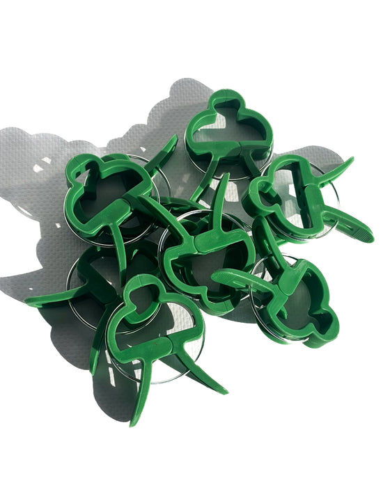Plantenclips Set – 10 Stuks (5 Klein + 5 Groot)
