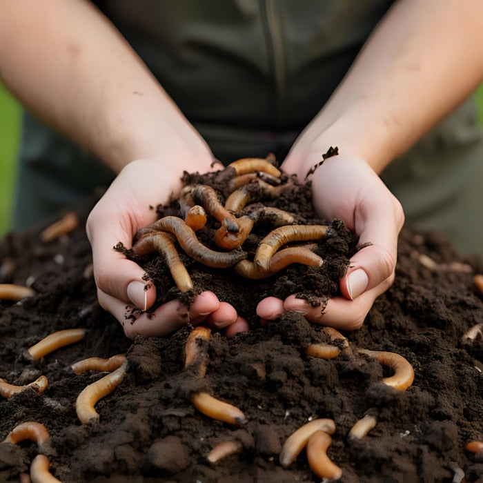Wormencompost Big Bag 1 m³ – Natuurlijke bodemverbeteraar vol microleven voor moestuin, planten en gras