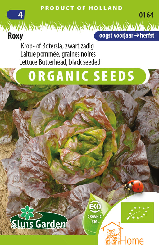 Kweek je eigen voedzame en smaakvolle Roxy krop- of botersla met deze zwartzadige zaden. Geniet van knapperige kroppen vol vitamines, perfect voor salades, sandwiches en gezonde gerechten