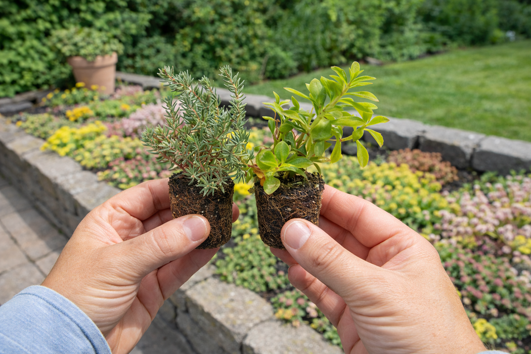 Sedum Pluggen 200 Stuks – Voordeelbundel Groendak Planten – Kant-en-klare Sedum Set