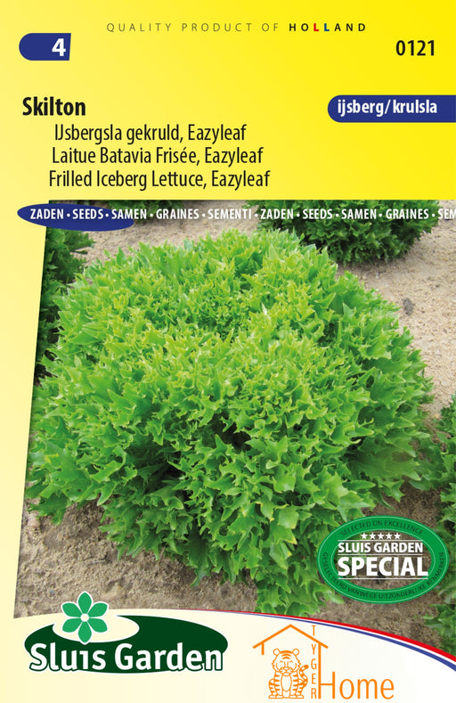Skilton IJsbergsla Gekruld Eazyleaf Zaden voor het kweken van voedzame, heerlijke en knapperige sla in je eigen tuin. Ideaal voor frisse salades en gezonde, knapperige maaltijden