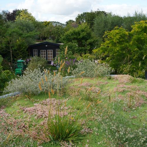 Compleet Groendakpakket 10 m² – Inclusief kruiden-sedummat, drainagemat, beschermdoek, substraatmatten, daktuinsubstraat en basalt split