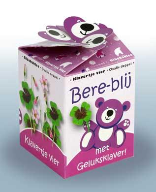 50 stuks Bere-blij met Geluksklaver – Klavertje Vier (Oxalis) Paars / Roze